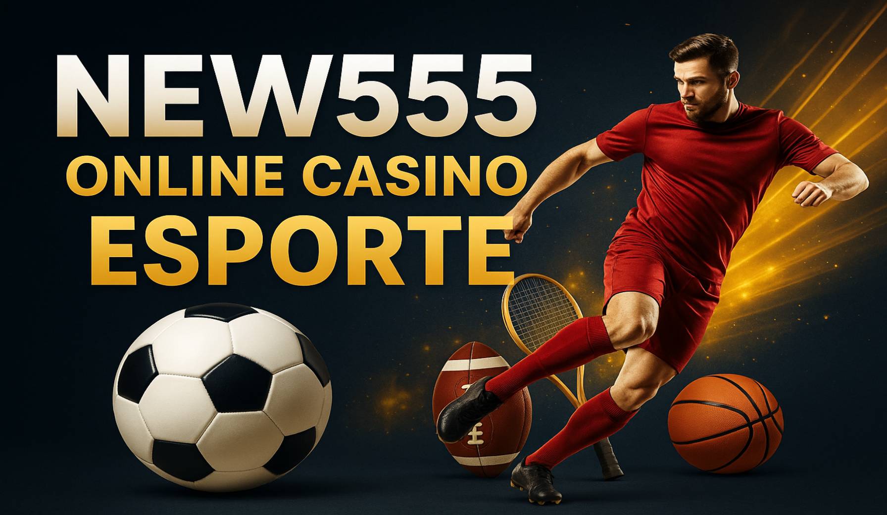 Aposte em apostas esportivas no cassino online NEW555