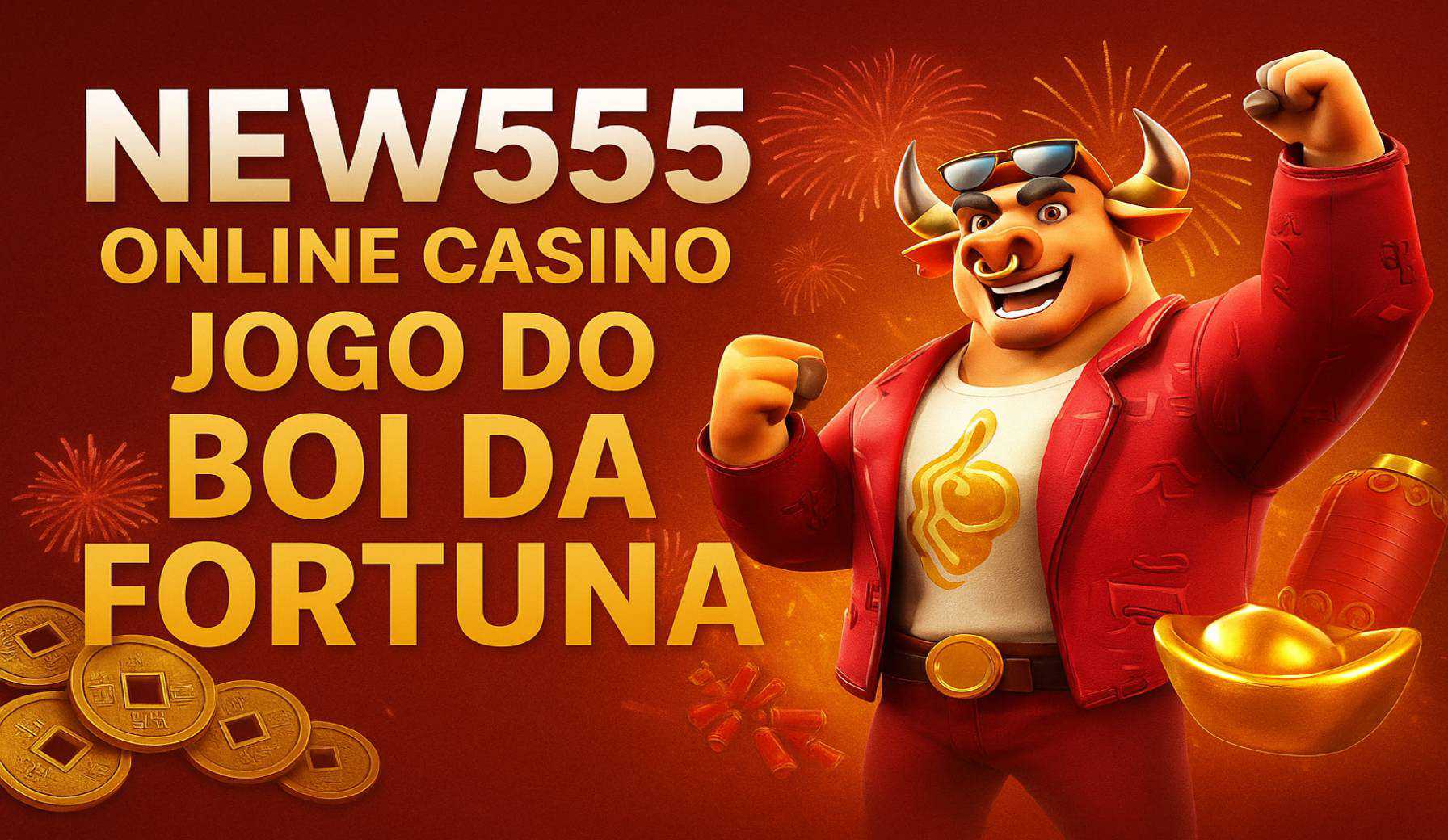 Fortune Ox no NEW555 - Aposte Agora e Reivindique Seus Ganhos