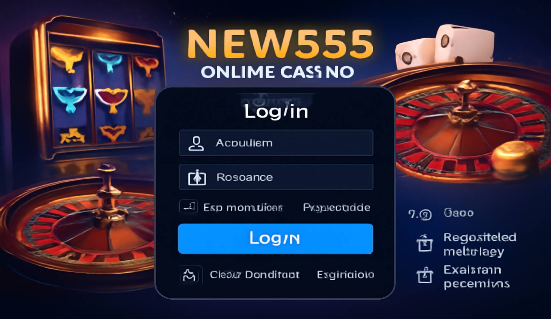 Não Perca tempo, o rRgistro na site NEW555